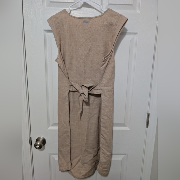 Columbia‎ Wmns L, Summer Chill Shift Dress, 100% Organic Cotton, Khaki, Pockets - Picture 5 of 5